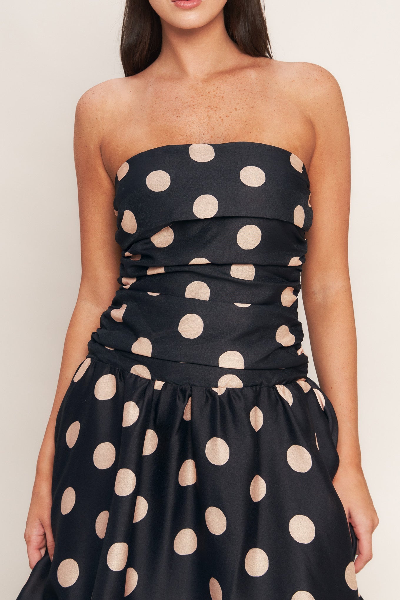 SPOTLIGHT HOUR WOVEN MIDI DRESS