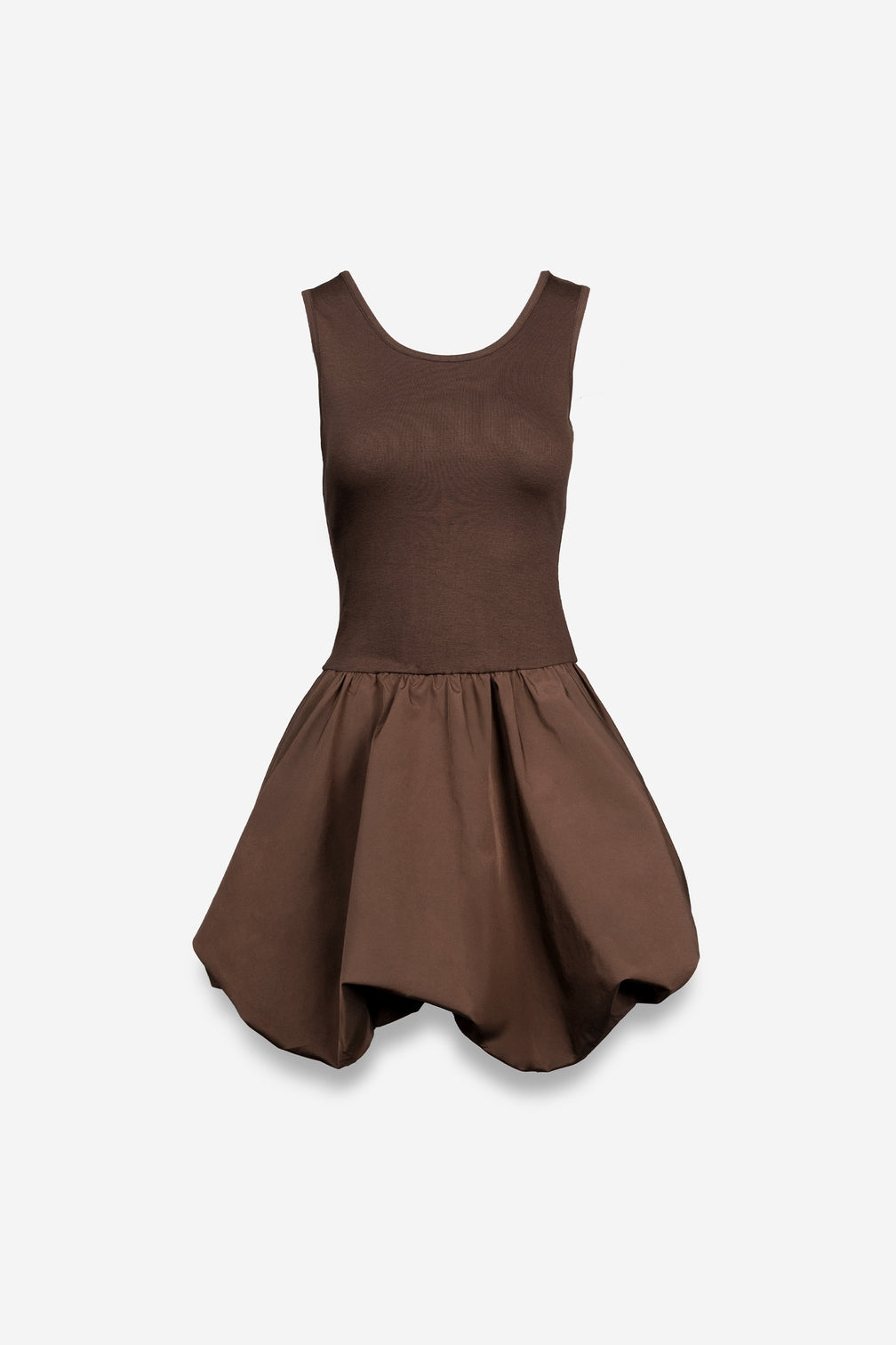 KEISHA BUBBLE SKIRT TANK DRESS