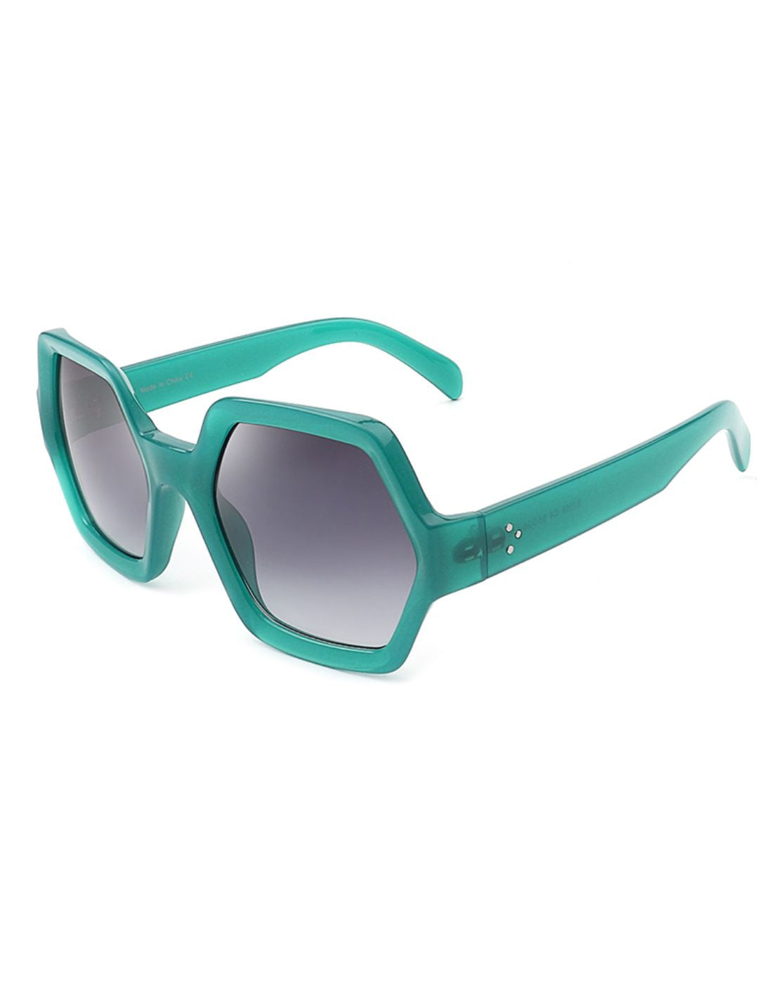 Geometric Oversized Vintage Sunglasses