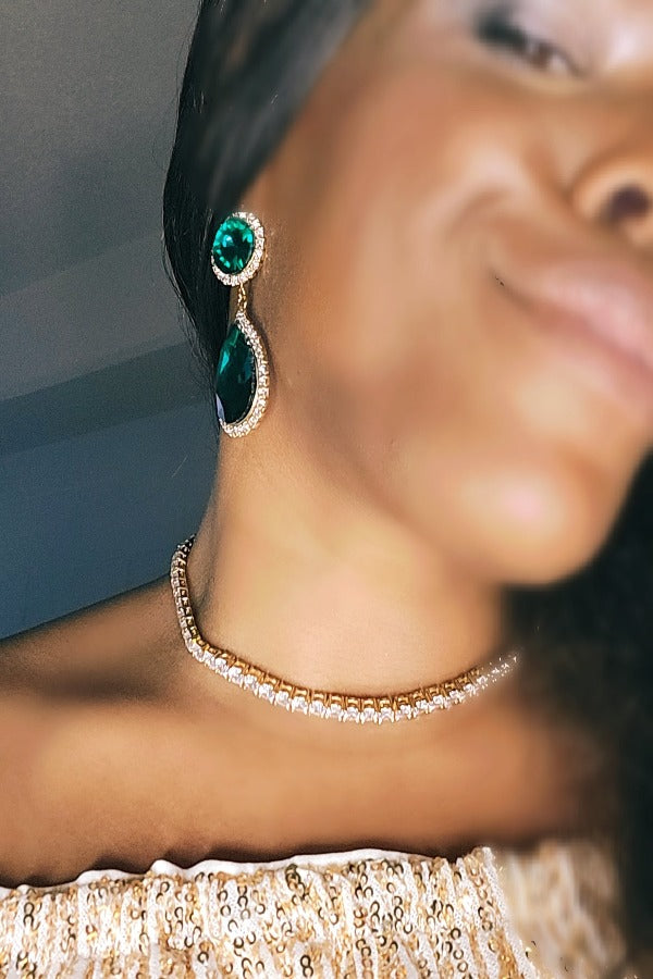 Glam Girl 16" Cubic Zirconia Necklace