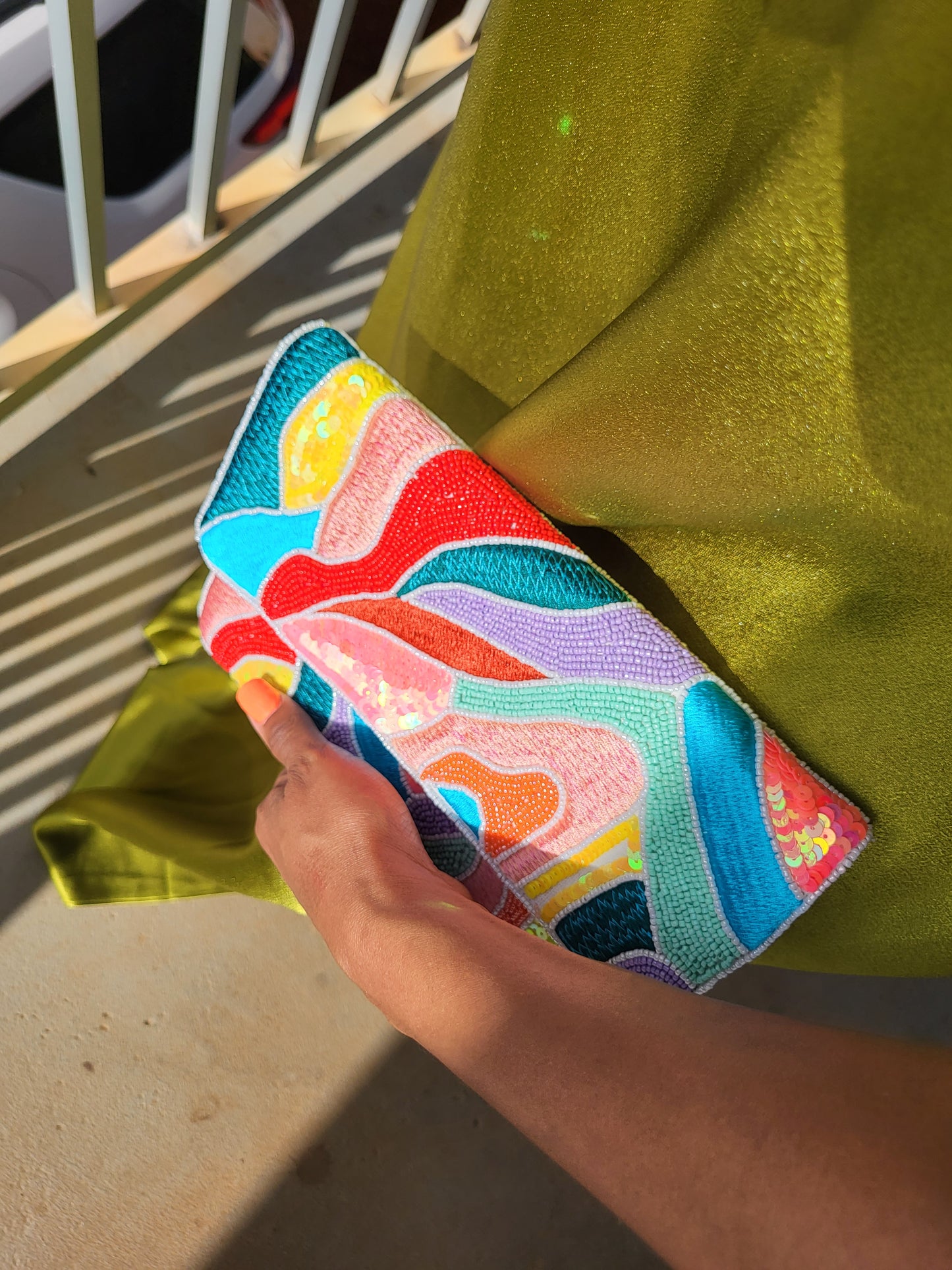a close up of a person holding a kite