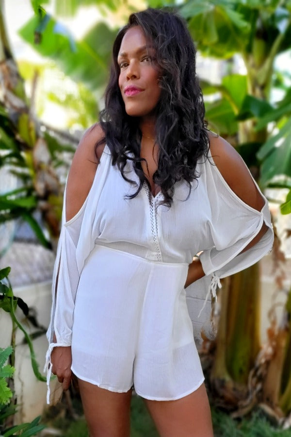 Weekend Getaway Dolman Sleeve Romper