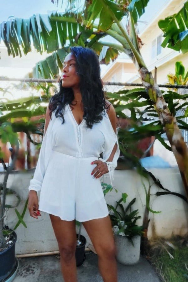 Weekend Getaway Dolman Sleeve Romper