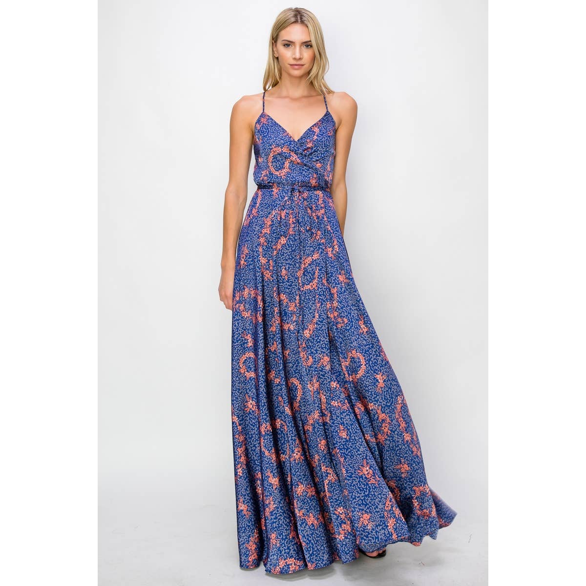 Alyssa Paisley Satin Maxi Dress, Dresses, Fall Clothing, Slip Dress, Maxi Dress