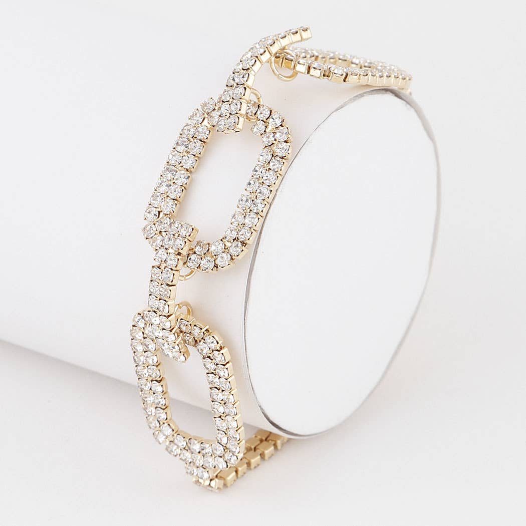Triple Link Chain Bracelet