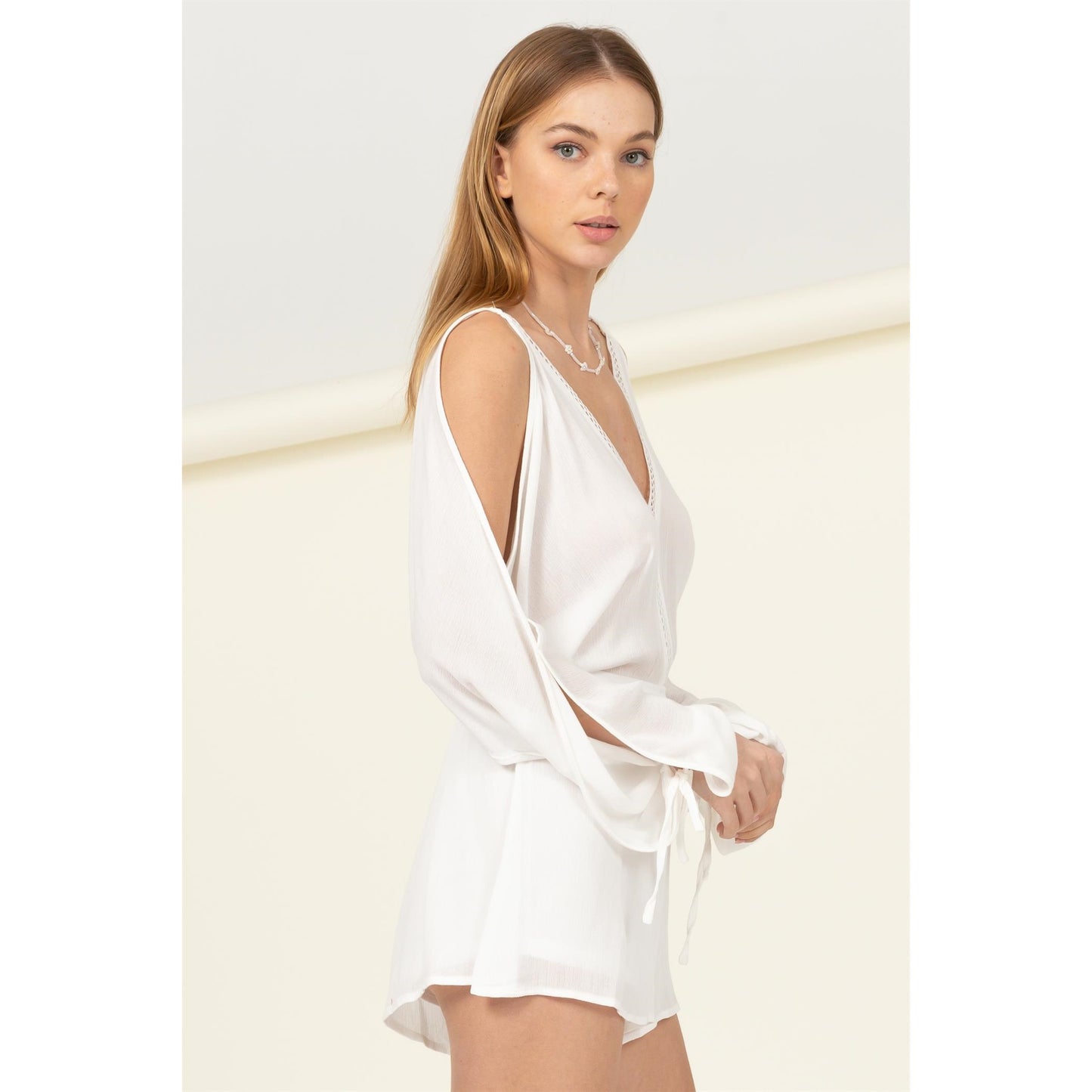 Weekend Getaway Dolman Sleeve Romper