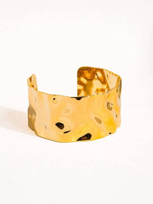 On My Mind Abstract Cuff Bangle