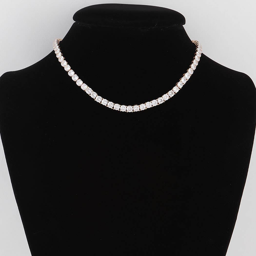 Glam Girl 16" Cubic Zirconia Necklace